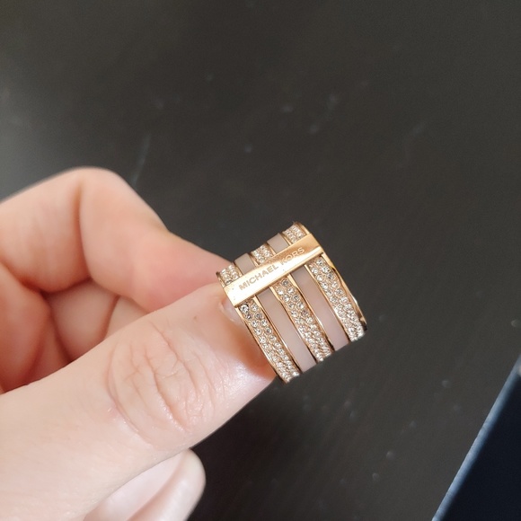 Michael Kors Gold Diamond Ring - Picture 3 of 3